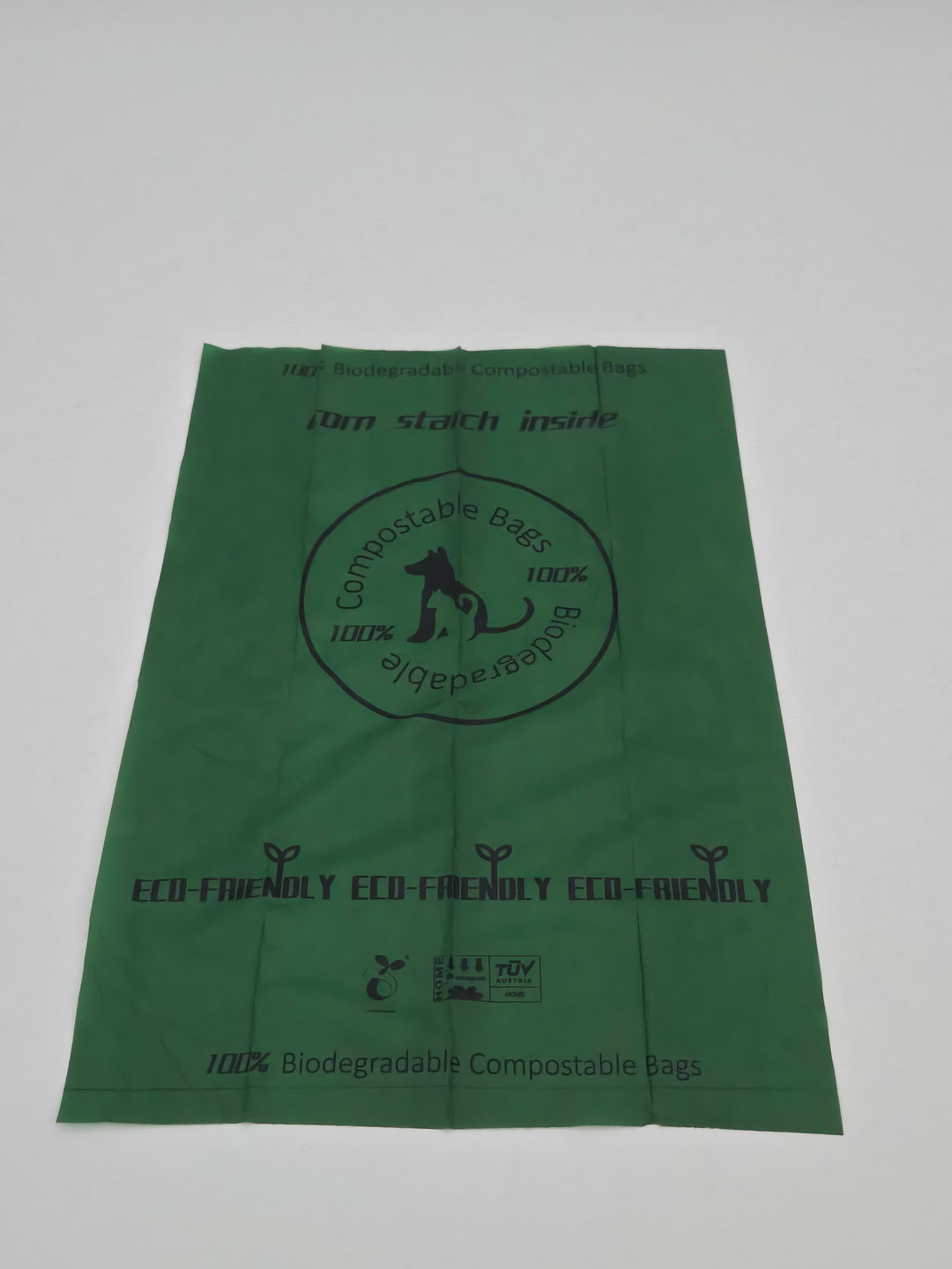 AnimalJerks™ Certified Compostable Leakproof Dog Poop Bags, 90 Count on 6 Single Refill Rolls