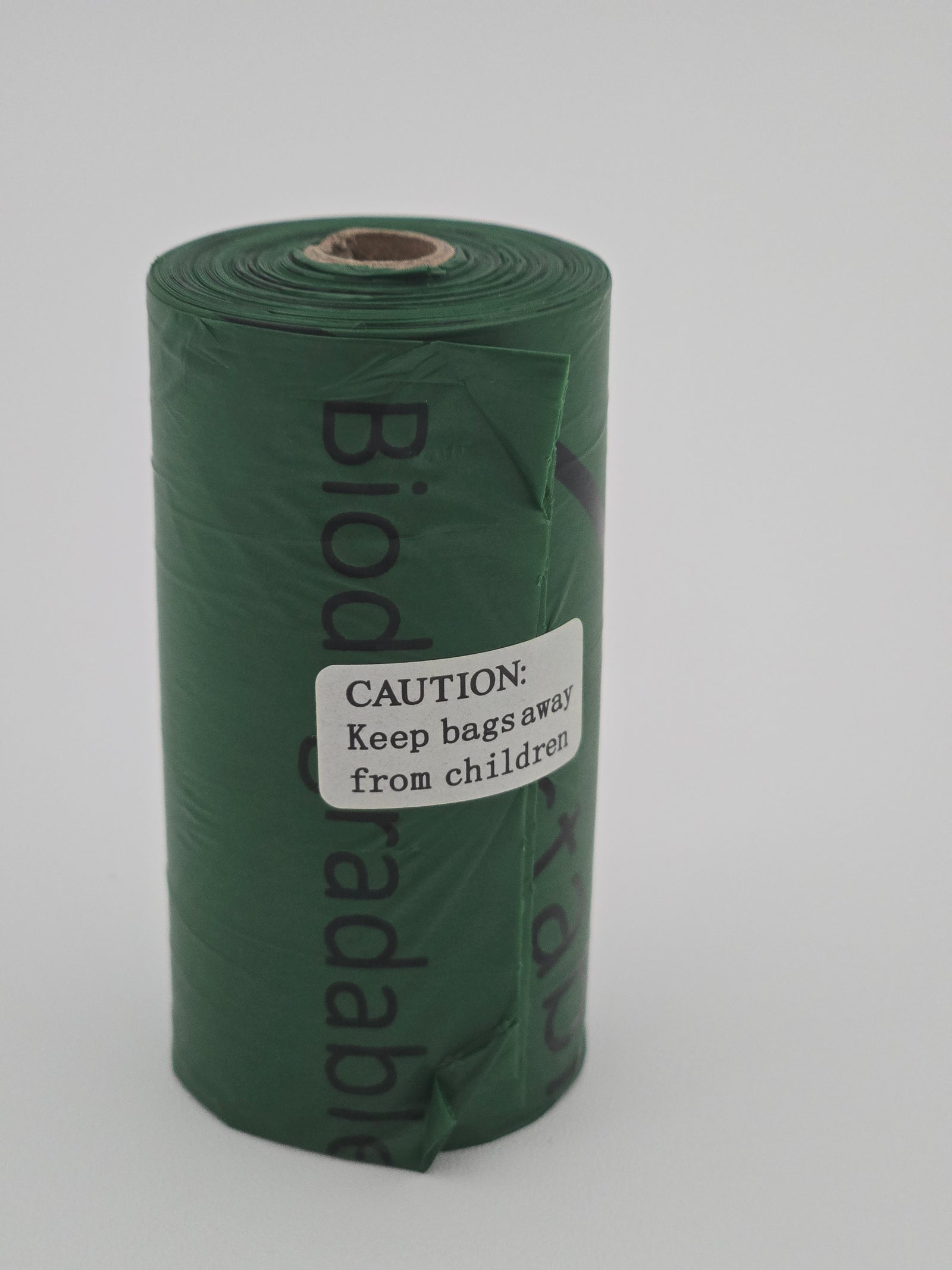 Compostable dog poop bags biodegradable plant-based, single roll - alternate view