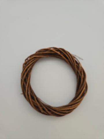 Natural willow chew ring for small pets 6 inch hand-twisted eco-friendly Canada - thumbnail